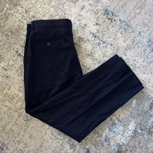 Men’s Navy Stafford Worsted Wool Dress pants size 36 x 38